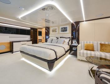 Gulf Craft Majesty 122, Accommodation