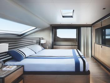 Sanlorenzo SL96 Asymmetric, Accommodation