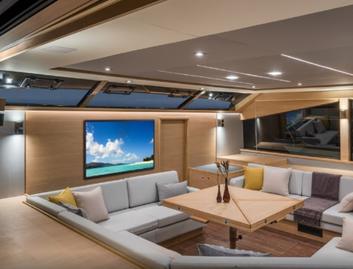 Aquila 54 Yacht, Interior