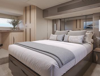 Galeon 520 Fly , Accommodation