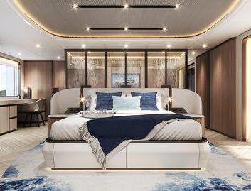 Gulf Craft Majesty 145 , Accommodation