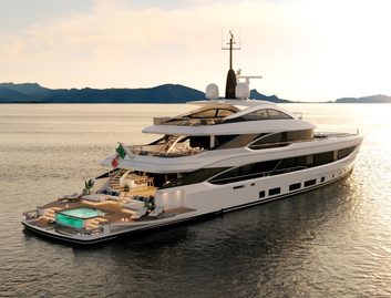 Benetti B.Now 50M Evo, Beach Club