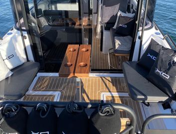 XO EXPLR 10 Sport IB , Deck Area