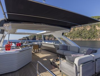 Absolute Navetta 75, Fly Deck/Sportdeck