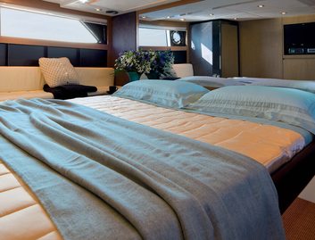 Azimut Atlantis 48, Accommodation