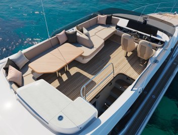 Princess F54, Fly Deck/Sportdeck