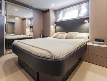 Riva 63&#039; Virtus, Accommodation