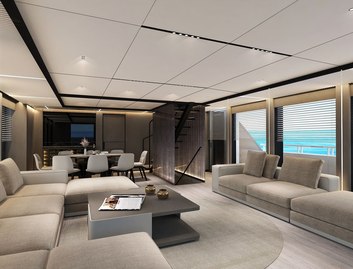 Bering Yachts Bering 88 , Interior