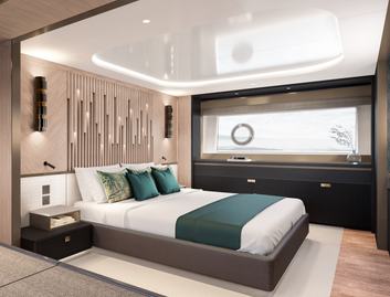 Sunseeker Ocean 156, Accommodation