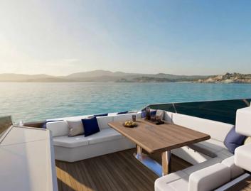 Itama 70, Deck Area