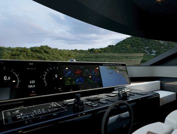 Ferretti 800 Mk2, Helm Station