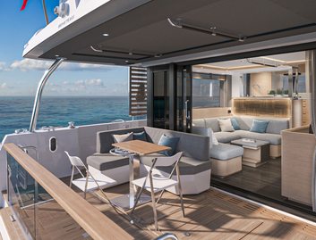 Beneteau Swift Trawler 54, Deck Area