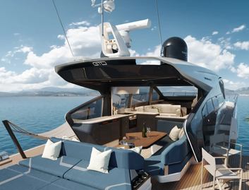Fairline Targa 58 GTO , Deck Area