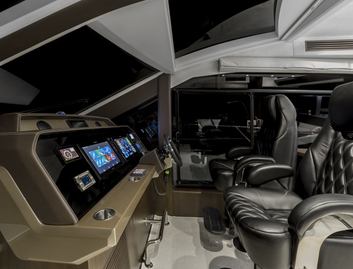 Galeon 640 Fly Mk2, Helm Station