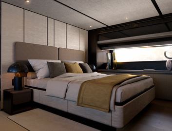 Ferretti 940, Accommodation