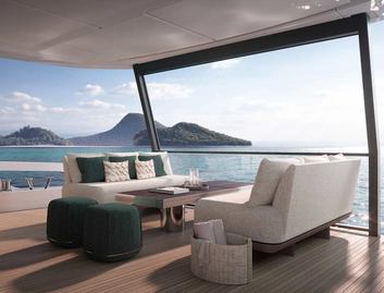 Azimut Grande 25M , Deck Area