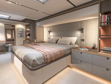 Lagoon Eighty 3 , Accommodation