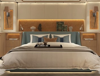 Bering Yachts Expedition Series Bering 72 , Accommodation