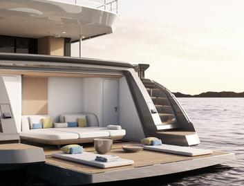 Azimut Grande 36M, Beach Club