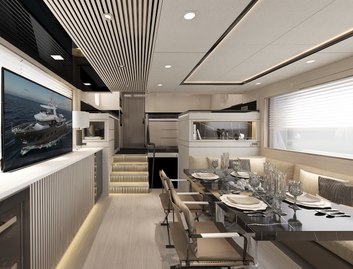 Bering Yachts Expedition Series Bering 72 , Interior