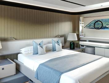 Sunseeker Manhattan 68  Gen 2, Accommodation