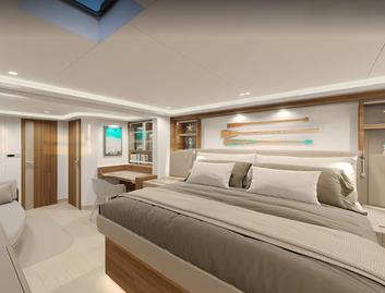 Fountaine Pajot Power 80 , Accommodation