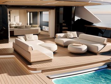 Maiora M38 , Deck Area