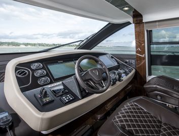 Fairline Squadron 68 Mk2, Helm Station