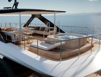 Custom Line Navetta 35 , Fly Deck/Sportdeck