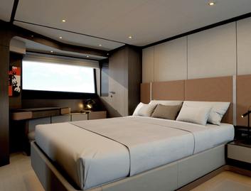 Ferretti 800 Mk2, Accommodation