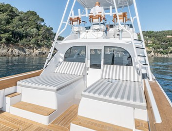 Bertram 35 Flybridge, Deck Area