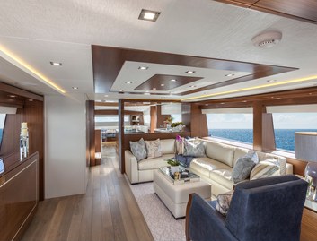 Hatteras M75 Panacera, Interior