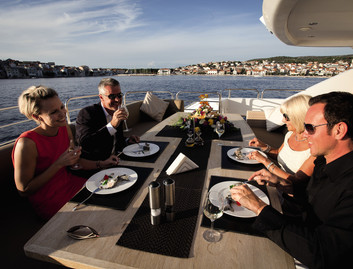 Sunseeker 40 Metre Yacht, Deck Area