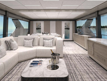 Ocean Alexander 27 Explorer, Interior