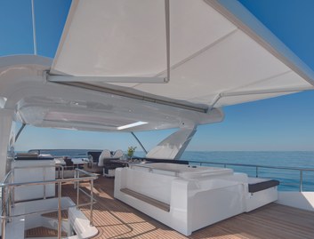 Azimut 80 Gen 2, Fly Deck/Sportdeck