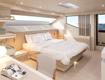 Sanlorenzo SL106 Asymmetric, Accommodation