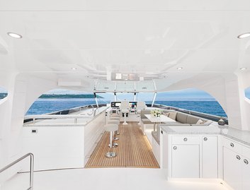 Horizon E81 Open Bridge, Fly Deck/Sportdeck