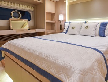 Gulf Craft Nomad 55, Accommodation