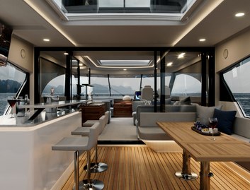 Maritimo M75, Fly Deck/Sportdeck