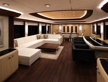 Ocean Alexander 135 Megayacht, Interior