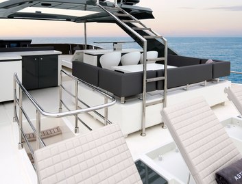 Astondoa 80 Flybridge, Fly Deck/Sportdeck