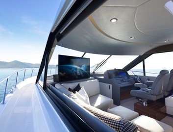 Maritimo S55, Helm Station