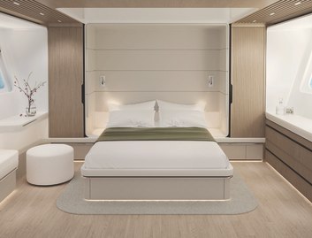 CL Yachts CLB80, Accommodation