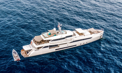 Award Winner  - Bartali 47.05m Wider Yachts Photo