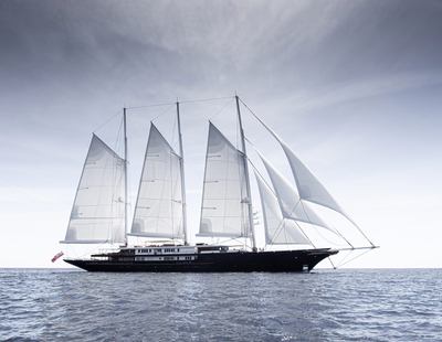 ide view of Koru yacht for visual comparison