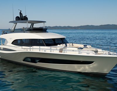 Riviera 78 Motor Yacht Open Bridge Deck