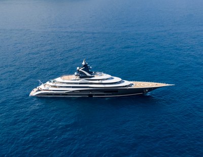 ide view of Kismet yacht for visual comparison