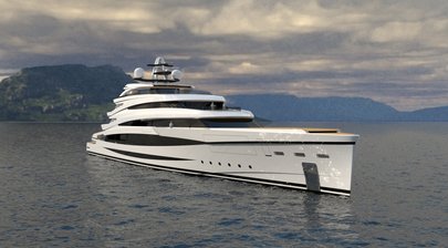 Spadolini unveils new 90m superyacht concept