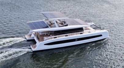 First Pioneer PY60 Solar-Electric Catamaran Pioneer One Begins Sea Trials