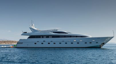 Price Reduction on 32m Admiral Motor Yacht Tropicana 